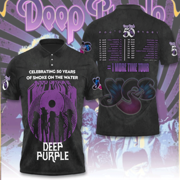 Deep Purple 3D Apparel - HUANNM 4700