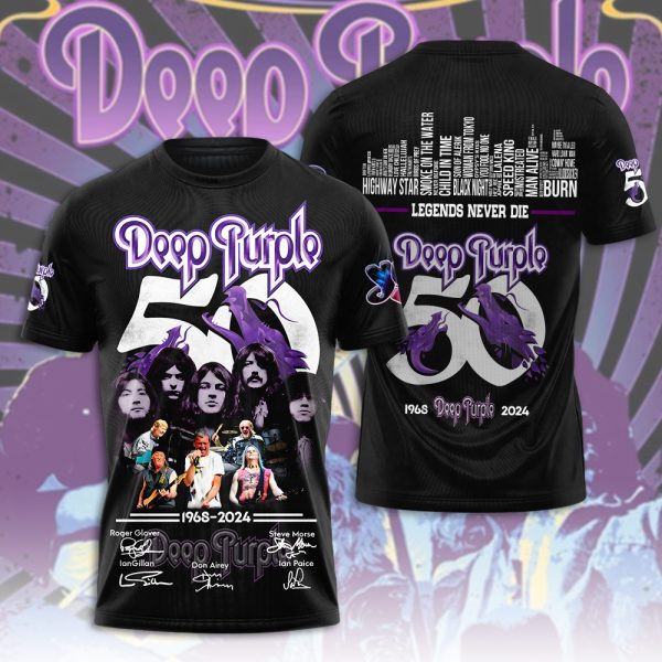 Deep Purple 3D Apparel - HUANNM 4704