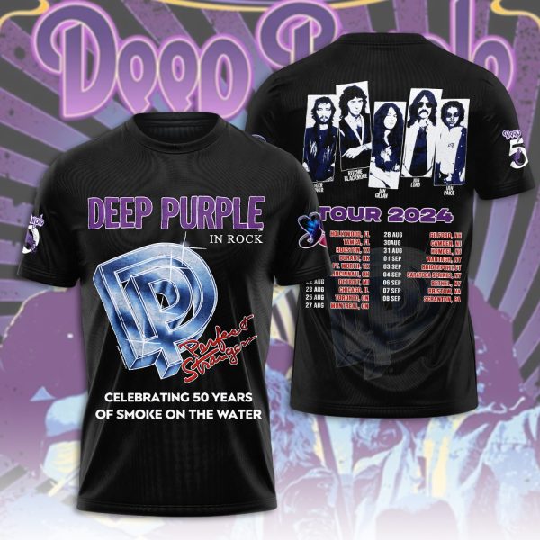 Deep Purple 3D Apparel - HUANNM 4729