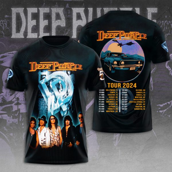 Deep Purple 3D Apparel - HUANNM 4730