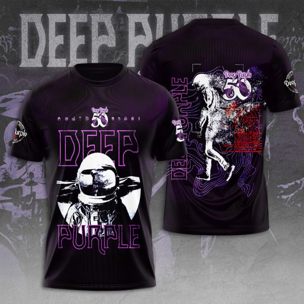 Deep Purple 3D Apparel - HUANNM 4731