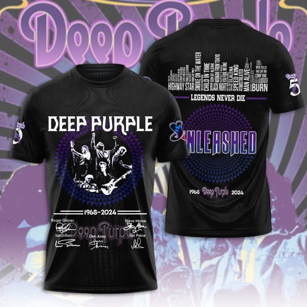 Deep Purple 3D Apparel - HUANNM 4732