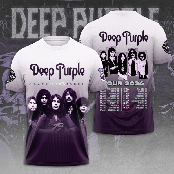 Deep Purple 3D Apparel - HUANNM 4867