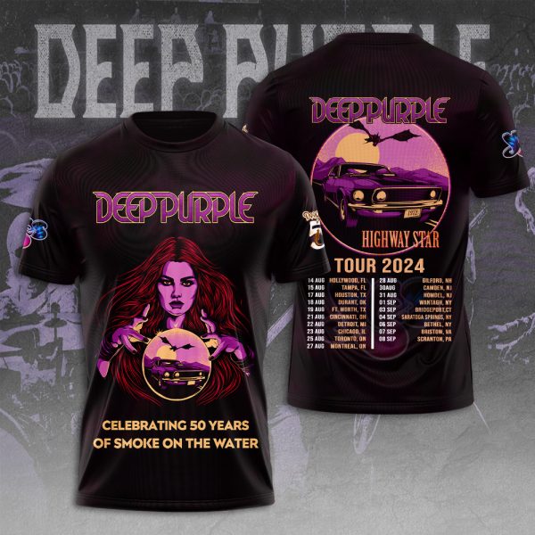 Deep Purple 3D Apparel - HUANNM 4733