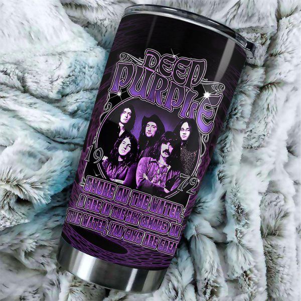 Personalized Deep Purple Tumbler Cup - TANTN 6108