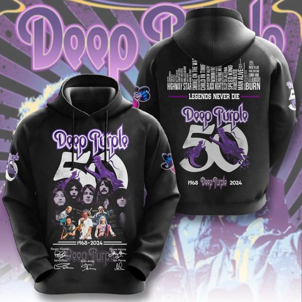 Deep Purple 3D Apparel - HUANNM 4704