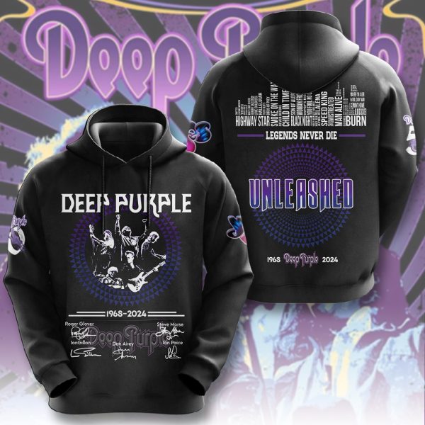 Deep Purple 3D Apparel - HUANNM 4732