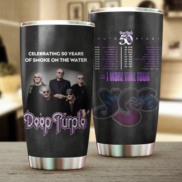 Deep Purple Tumbler Cup - HUANNM 4860
