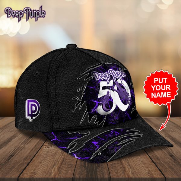 Personalized Deep Purple Classic Cap - TANTN 5831