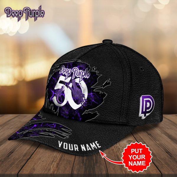 Personalized Deep Purple Classic Cap - TANTN 5831