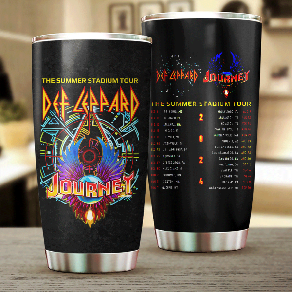 Def Leppard x Journey Tumbler Cup - HUANNM 4863.1