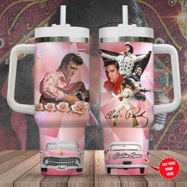 Personalized Elvis Presley 40oz Stanley Tumbler - TANTN 6004