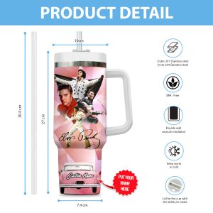 Personalized Elvis Presley 40oz Stanley Tumbler - TANTN 6004
