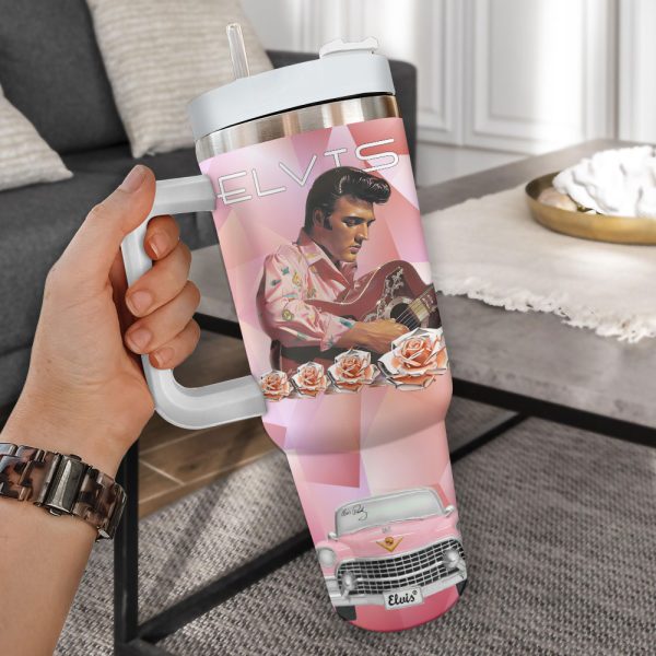 Personalized Elvis Presley 40oz Stanley Tumbler - TANTN 6004