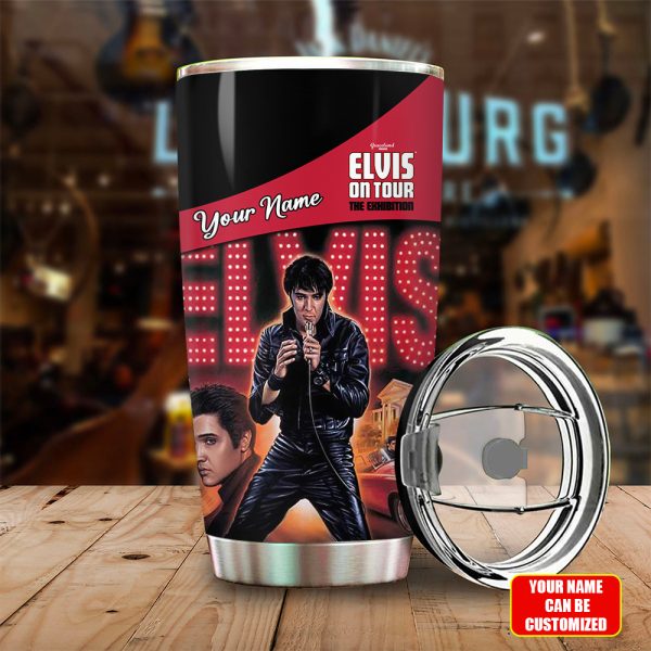 Personalized Elvis Presley Tumbler Cup - HUANNM 4599