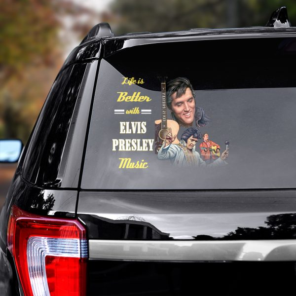Elvis Presley 3D Decal - HUANNM 3633
