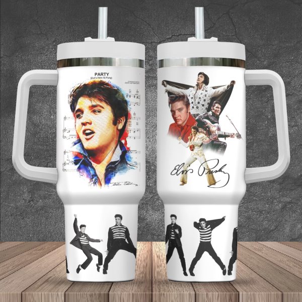 Elvis Presley 40oz Stanley Tumbler - HOATT 4660
