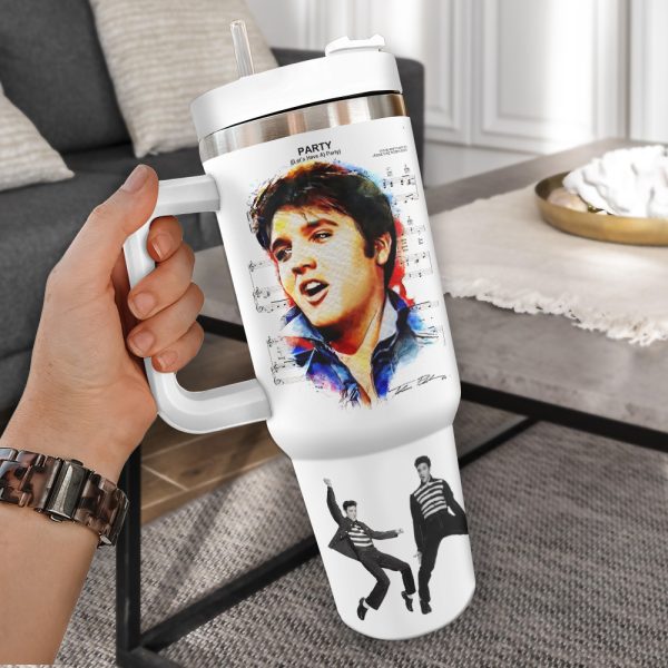 Elvis Presley 40oz Stanley Tumbler - HOATT 4660