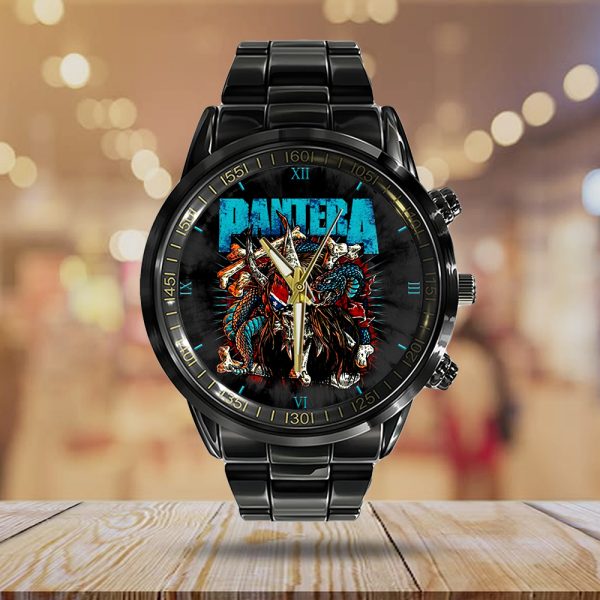 Pantera Black Stainless Steel Watch - GNE 226