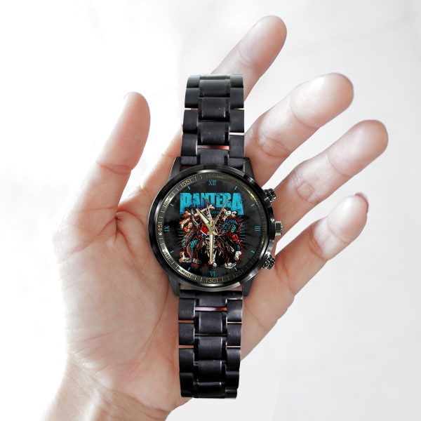 Pantera Black Stainless Steel Watch - GNE 226