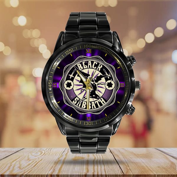 Black Sabbath Black Stainless Steel Watch - GNE 231