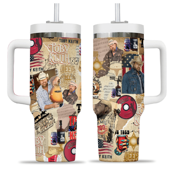 Toby Keith 40oz Stanley Tumbler - HUANNM 4064