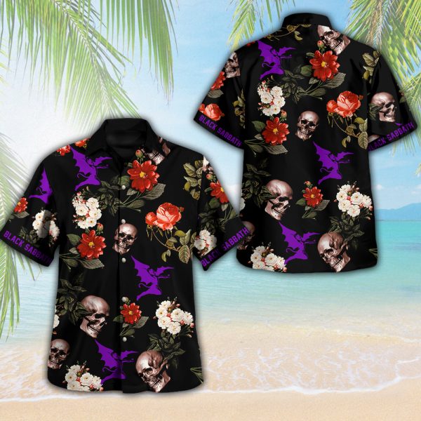 Black Sabbath 3D Hawaii Shirt - HUANNM 4724