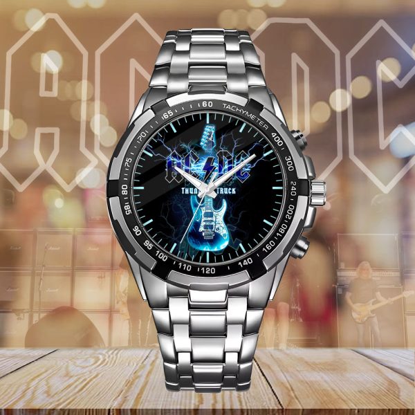 Rock Music Alloy Quartz Watch - HUANNM 4891
