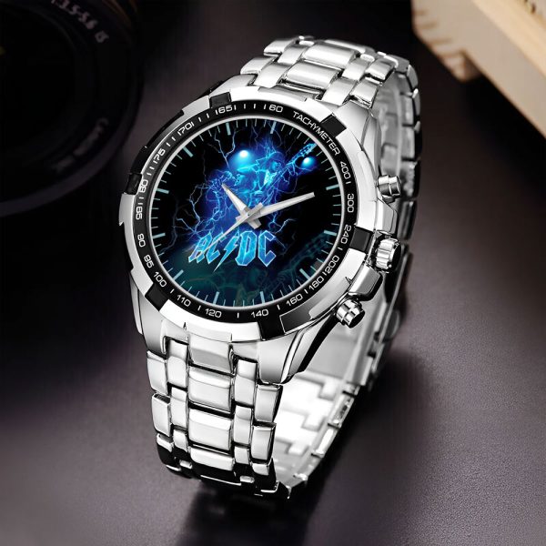 Rock Music Alloy Quartz Watch - HUANNM 4892