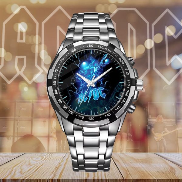 Rock Music Alloy Quartz Watch - HUANNM 4892