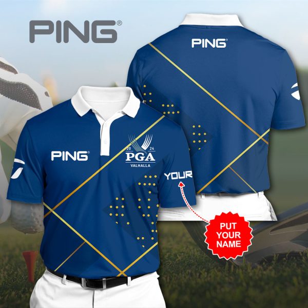 Personalized Golf PGA Championship x PNG 3D Polo Shirt - HUANNM 4930.1