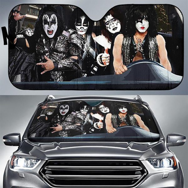 Kiss Band Auto Sun Shade - HUANNM 670