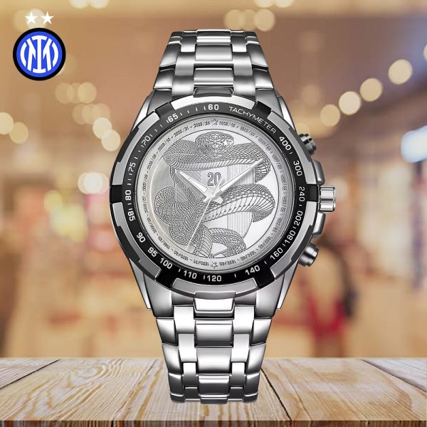 Inter Milan FC Alloy Quartz Watch - TANTN 6097