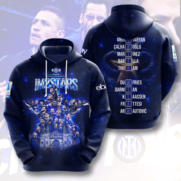 Inter Milan FC 3D Apparel - MAITM 6541
