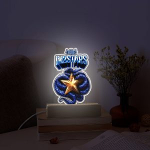 Inter Milan FC Led Light with Wooden Base (7 Colors) - HOATT 4764