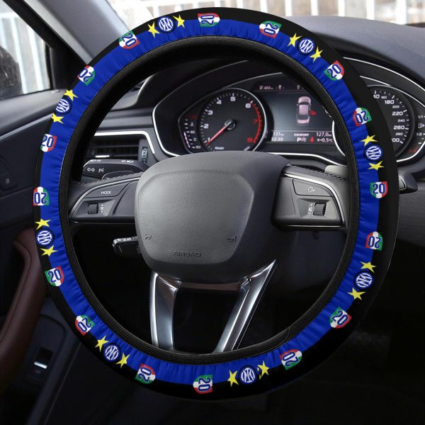 Inter Milan FC Steering Wheel Cover - TANTN 6102