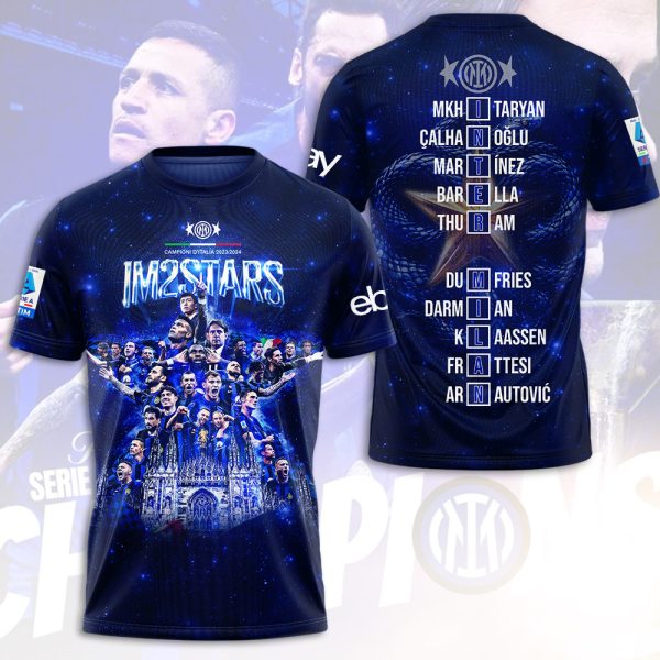 Inter Milan FC 3D Apparel - MAITM 6541