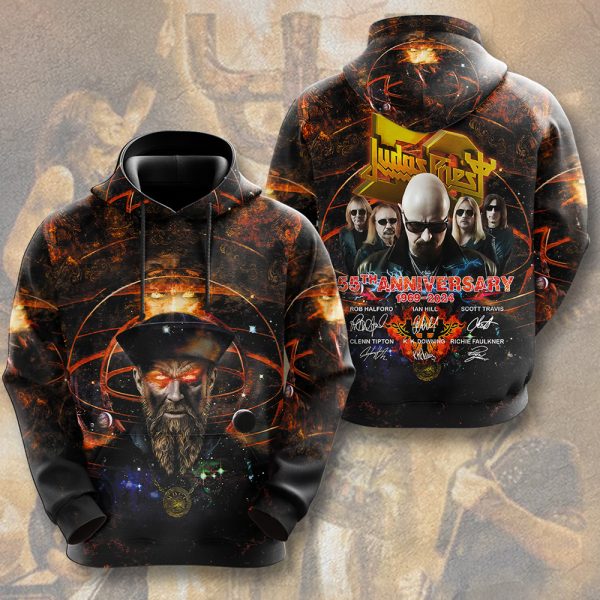 Judas Priest 3D Apparel - HUANNM 2563
