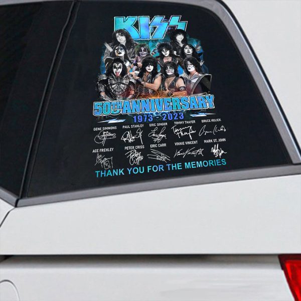 Kiss Band 3D Decal - HUANNM 2566