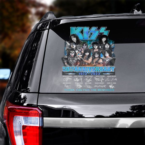 Kiss Band 3D Decal - HUANNM 2566