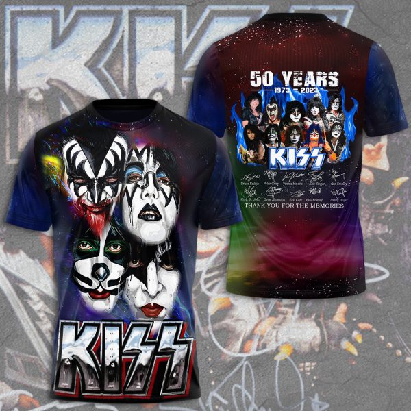 Kiss Band 3D T-Shirt - HUANNM 310