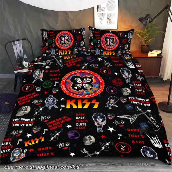 Kiss Band Bedding set - HUANNM 1030