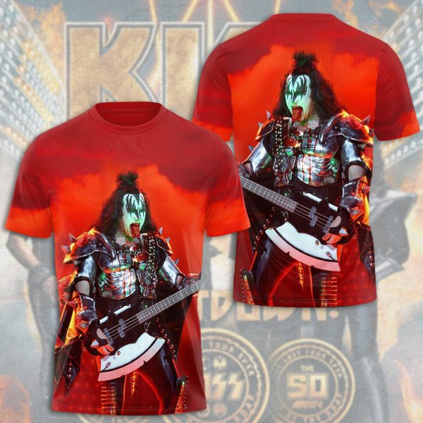 Kiss Band 3D T-Shirt - HUANNM 693