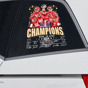 Kansas City Chiefs 3D Decal - HUANNM 3931