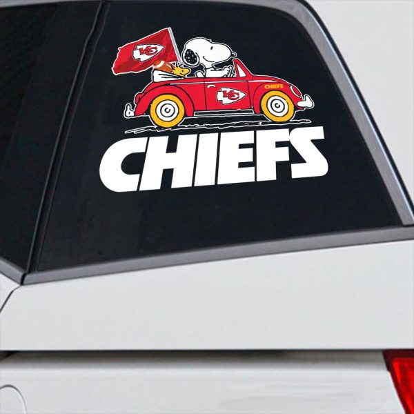 Kansas City Chiefs 3D Decal - HUANNM 3933