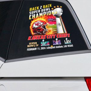 Kansas City Chiefs 3D Decal - HUANNM 3934