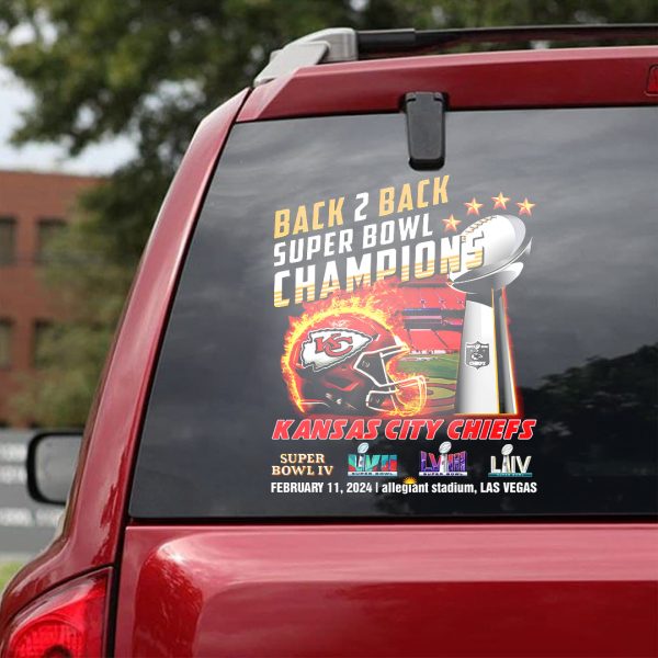 Kansas City Chiefs 3D Decal - HUANNM 3934