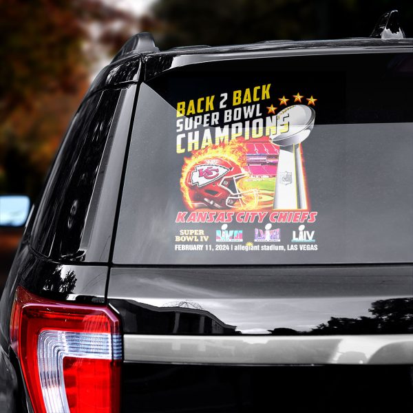 Kansas City Chiefs 3D Decal - HUANNM 3934