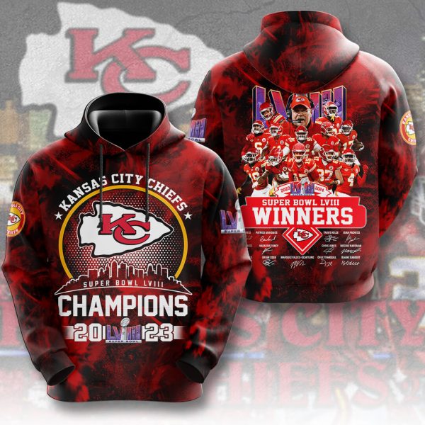Kansas City Chiefs 3D Apparel - HUANNM 3808