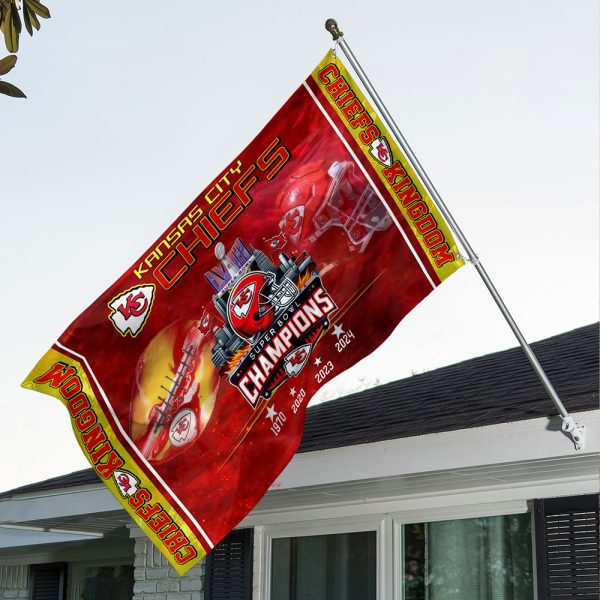 Kansas City Chiefs 3D House Flag - HUANNM 3866